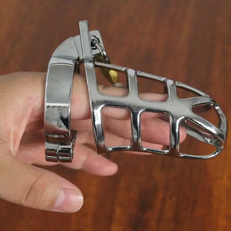 Chastity Metal Trouser Chastity Cage Device Alternative Sex Toy Tool Passion