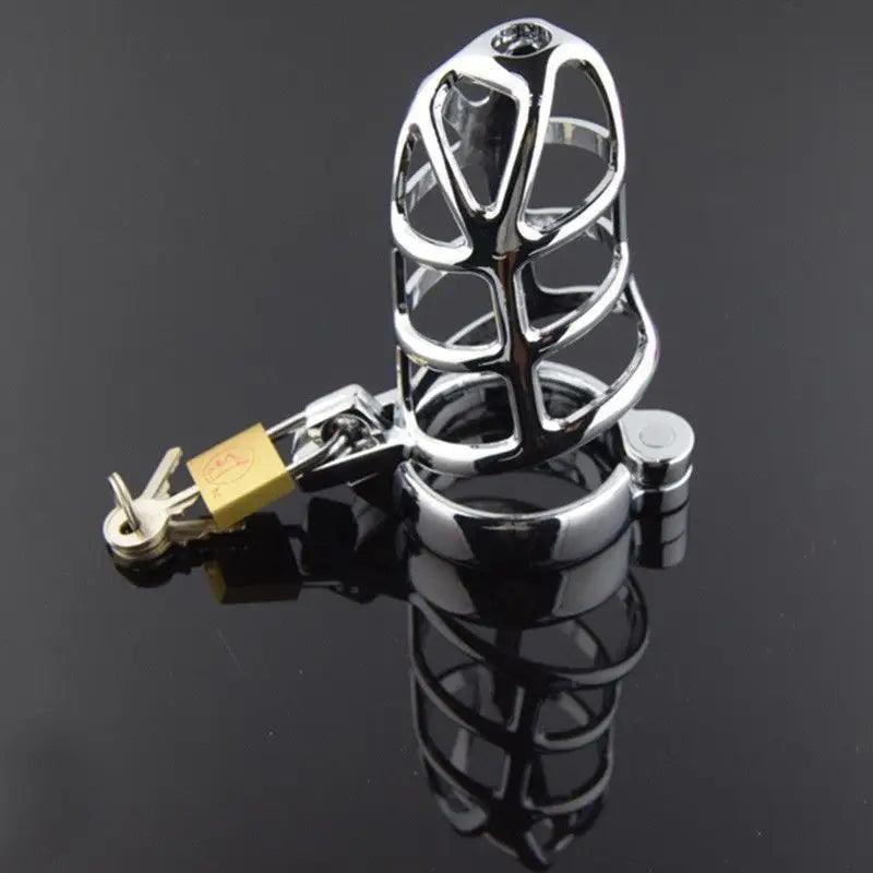 Chastity Metal Trouser Chastity Cage Device Alternative Sex Toy Tool Passion