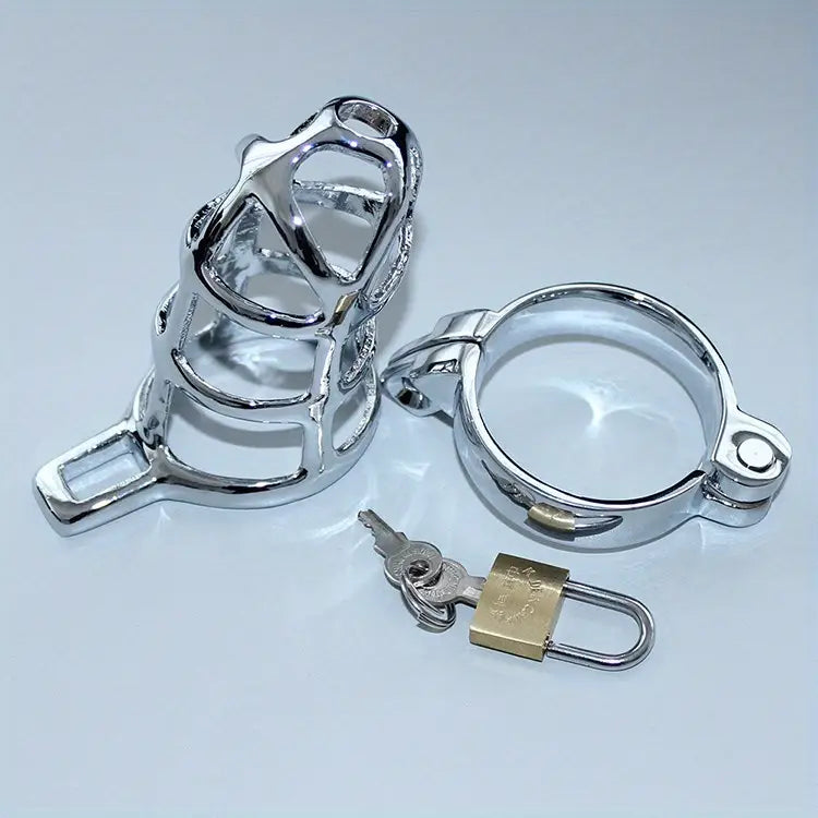 Chastity Metal Trouser Chastity Cage Device Alternative Sex Toy Tool Passion