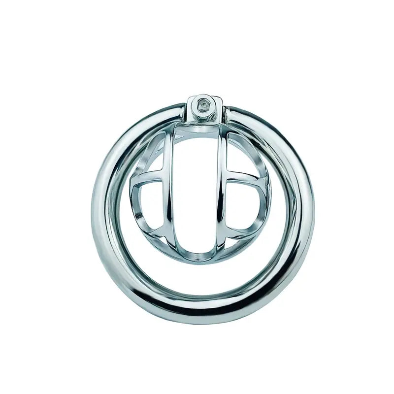 Metal Hollow Opening Male Device Screw Adjustable Wear Lock Cock Cage