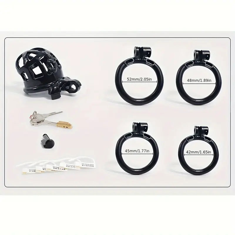 Resin Male Penis Cage Breathable Bdsm Sex Toys For Men Sissies Virginity