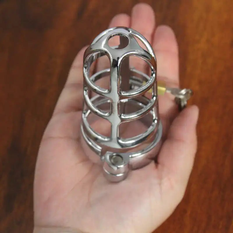 Chastity Metal Trouser Chastity Cage Device Alternative Sex Toy Tool Passion