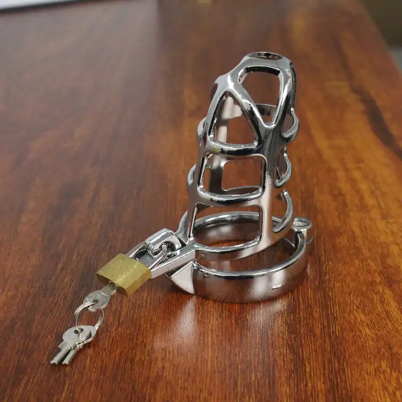 Chastity Metal Trouser Chastity Cage Device Alternative Sex Toy Tool Passion