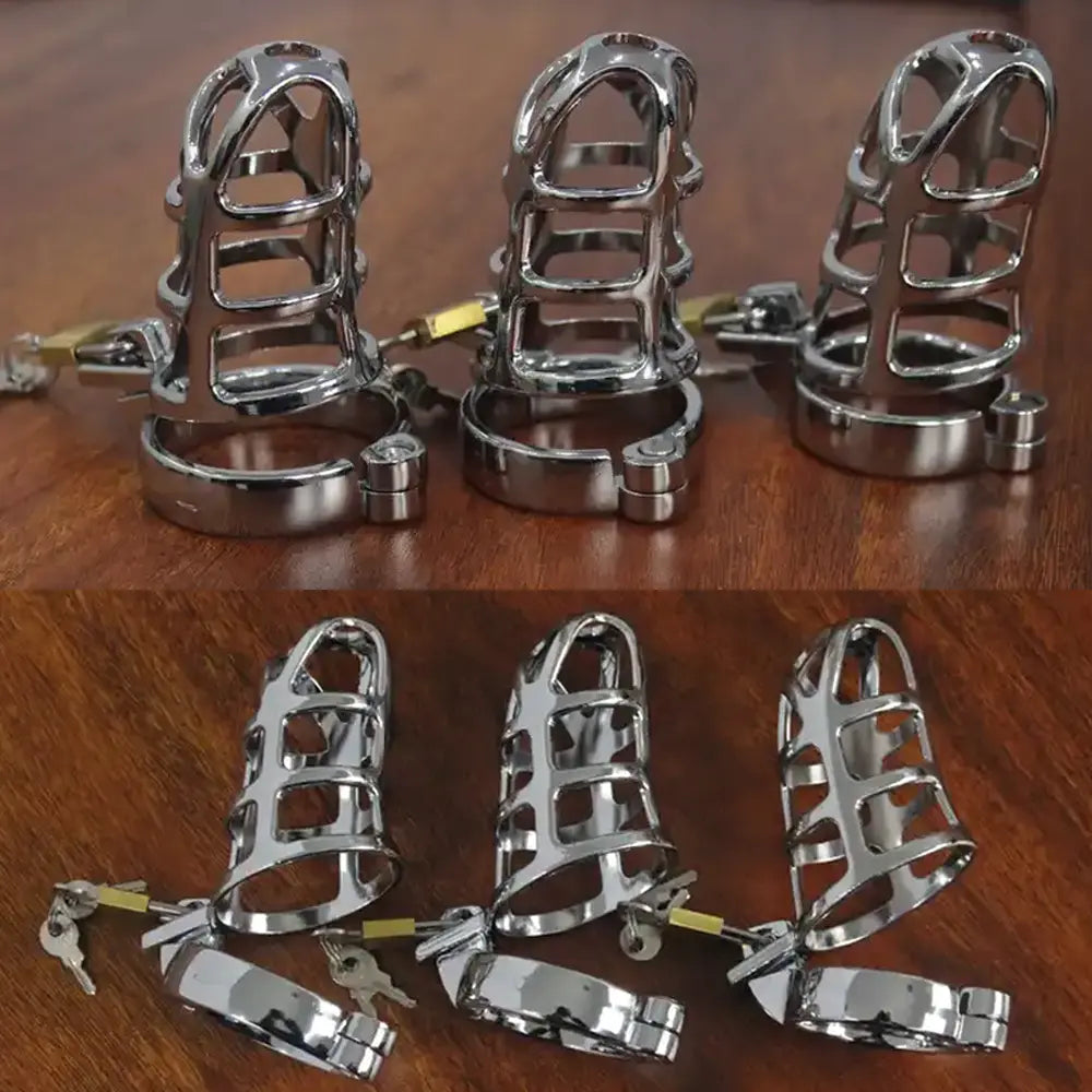 Chastity Metal Trouser Chastity Cage Device Alternative Sex Toy Tool Passion