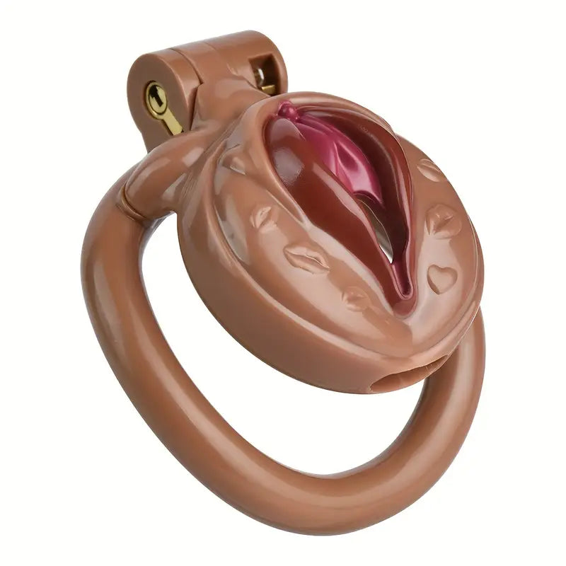 5 Colors Plastic Pussy Chastity Cage Adult BDSM Sex Toys For Adult Men