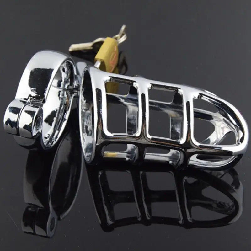 Chastity Metal Trouser Chastity Cage Device Alternative Sex Toy Tool Passion