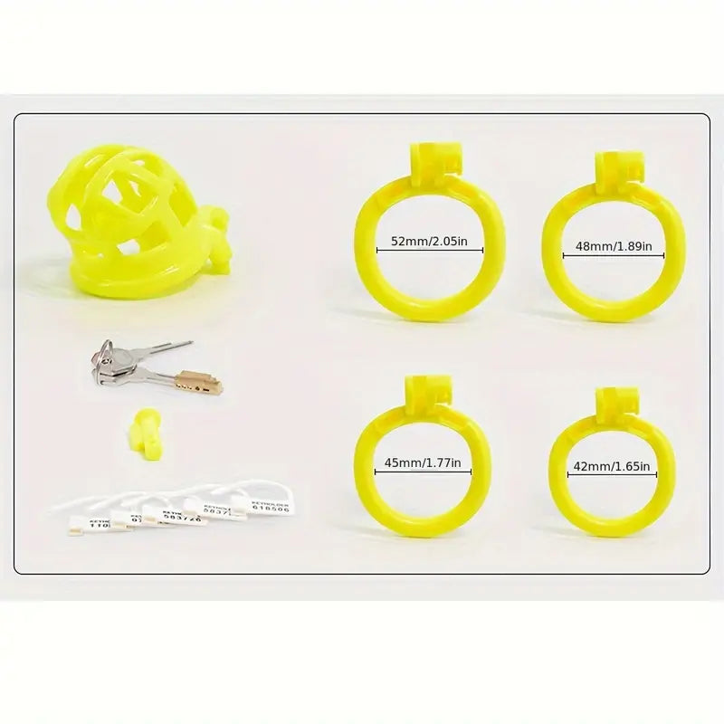 Resin Male Penis Cage Breathable Bdsm Sex Toys For Men Sissies Virginity