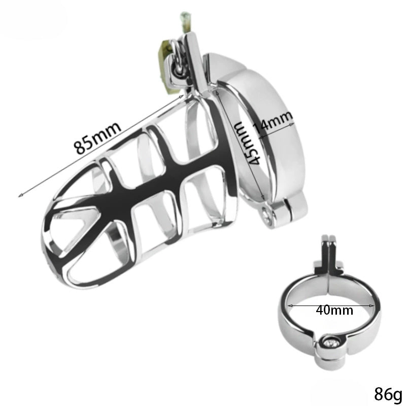 Chastity Metal Trouser Chastity Cage Device Alternative Sex Toy Tool Passion