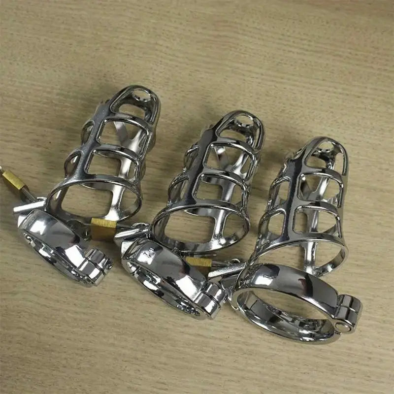 Chastity Metal Trouser Chastity Cage Device Alternative Sex Toy Tool Passion