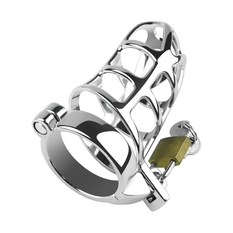 Chastity Metal Trouser Chastity Cage Device Alternative Sex Toy Tool Passion