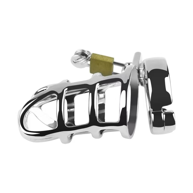 Chastity Metal Trouser Chastity Cage Device Alternative Sex Toy Tool Passion