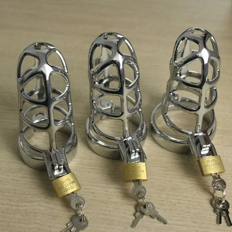 Chastity Metal Trouser Chastity Cage Device Alternative Sex Toy Tool Passion