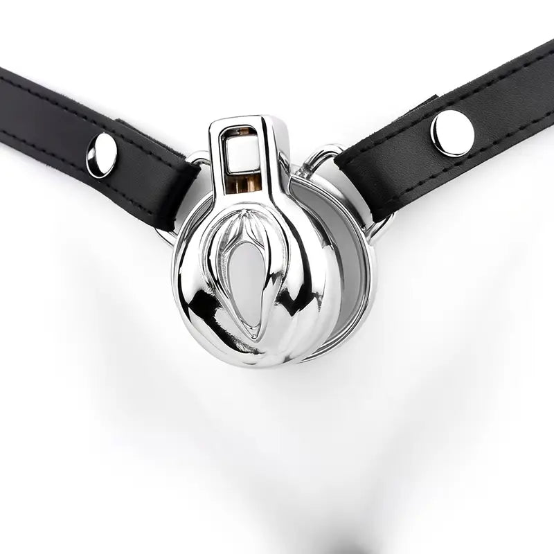 Male Metal Clitoris Head Virginity Virginity Belt Penis Restraint Cock Cage