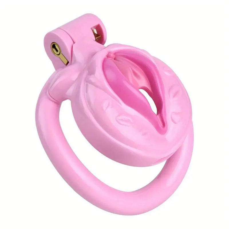 Adjustable Chastity Belt Negative Pole Resin Chastity Cage Lock For Couples