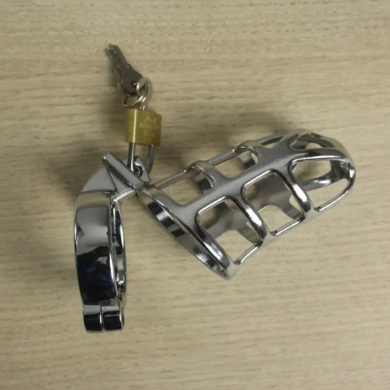 Chastity Metal Trouser Chastity Cage Device Alternative Sex Toy Tool Passion