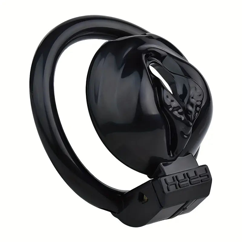 Plastic Male Female Genital Chastity Cage Device Set With 4 Size Clips