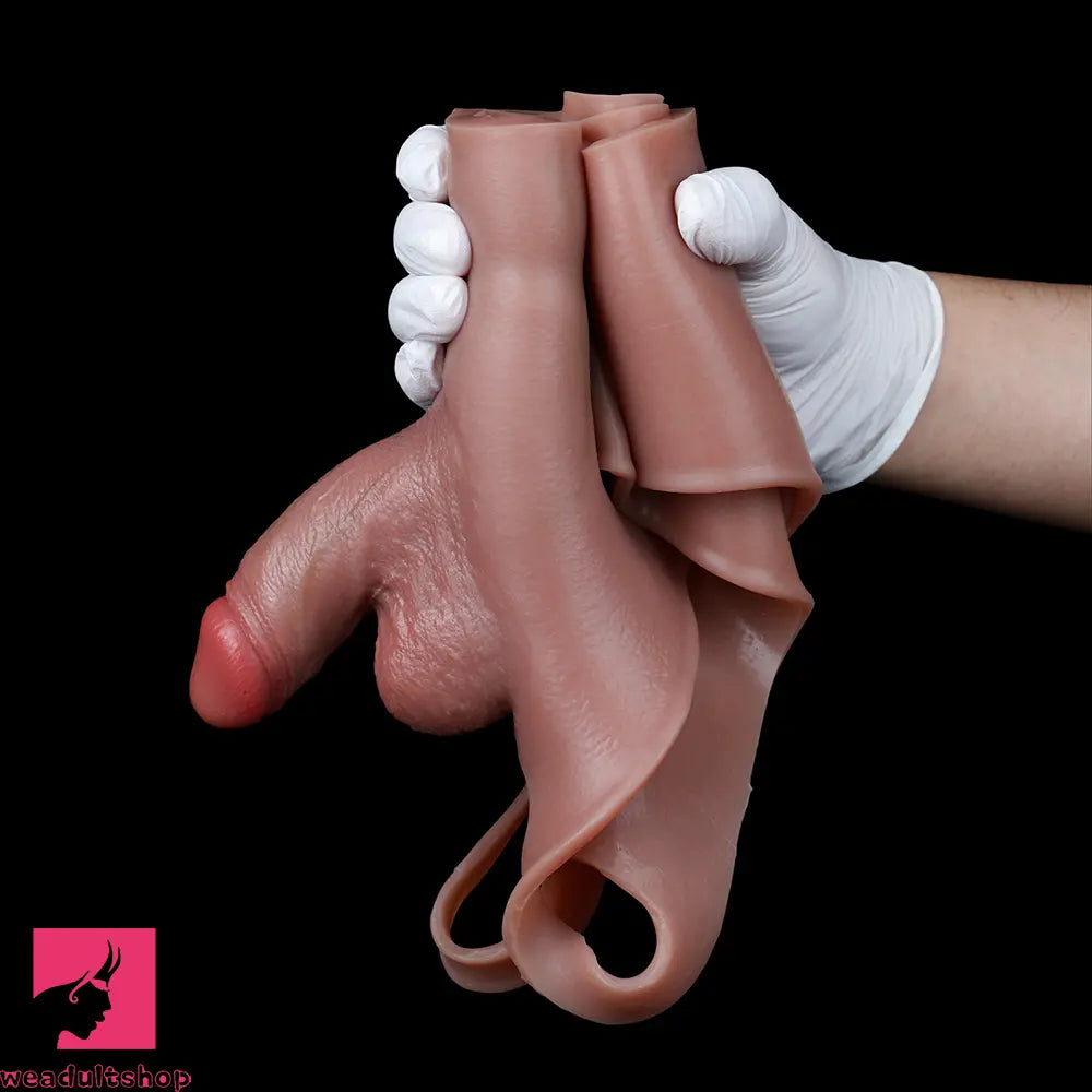 4.13in Realistic Small Solid Dildo Panty For Lesbian Vaginal Opening Relief Toy