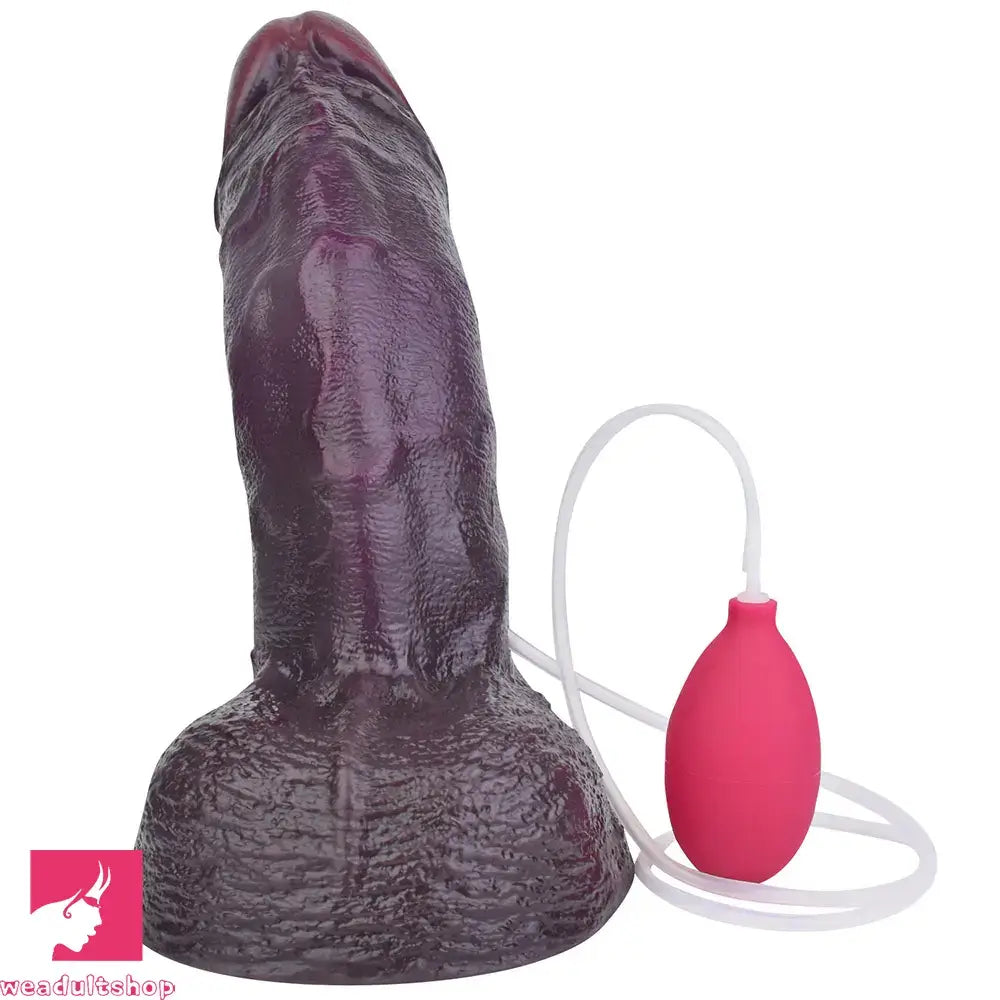 12.36in Dual Density Ejaculating Big Real Dildo For Vaginal Intimate Moments