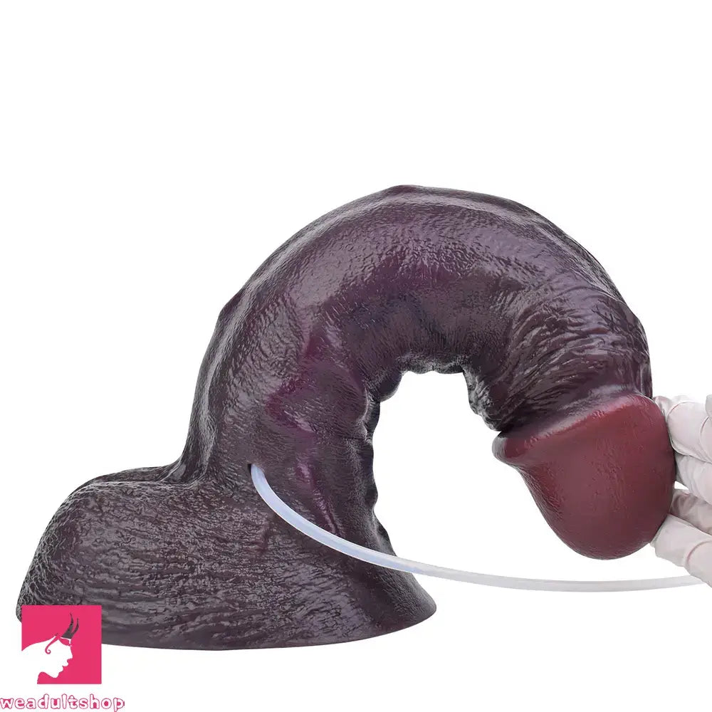 12.36in Dual Density Ejaculating Big Real Dildo For Vaginal Intimate Moments