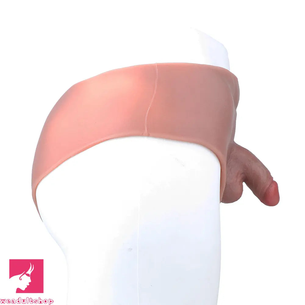 4.13in Realistic Small Solid Dildo Panty For Lesbian Vaginal Opening Relief Toy