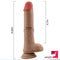 8.66in Good Looking Flexible Silicone Double Density Dildo For Adults