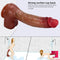 10.23in Big Real Dual Density Silicone Floppy Dildo For Women