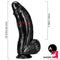 10.43in 10.03in 9.05in Big Black Anal Thick Dildo For Women Men