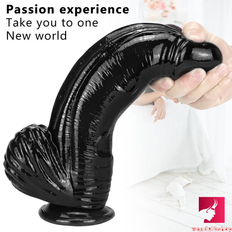 10.43in 10.03in 9.05in Big Black Anal Thick Dildo For Women Men