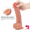 8.66in Soft Feeling Realistic Silicone Double Density Dildo For Sex