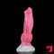 7.67in Premium Animal Dog Silicone Dildo Odd Chihuahua Penis