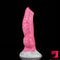 7.67in Premium Animal Dog Silicone Dildo Odd Chihuahua Penis