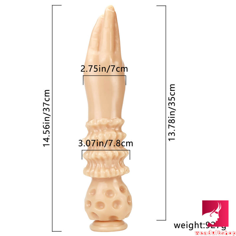 14.5in Fantasy Big Long Dildo Fist Hands BDSM Love Sex Toy