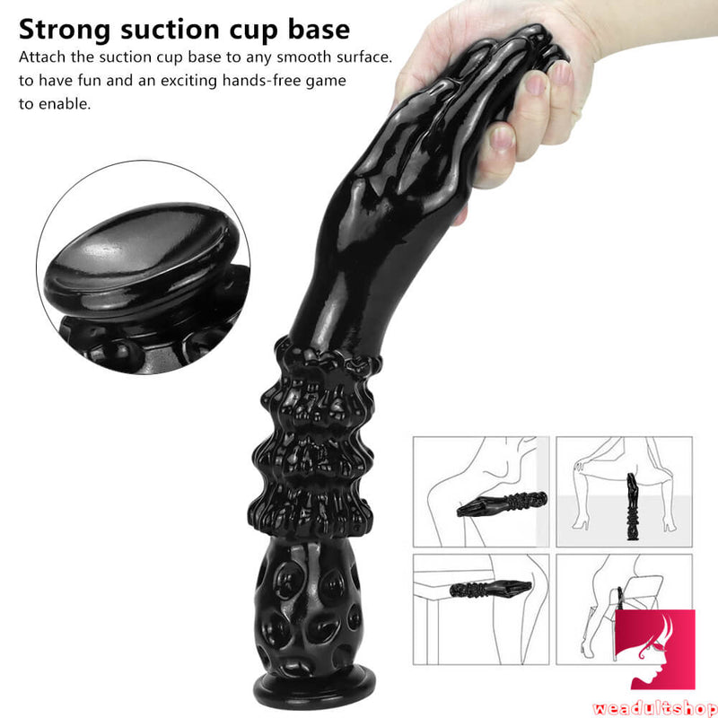 14.5in Fantasy Big Long Dildo Fist Hands BDSM Love Sex Toy