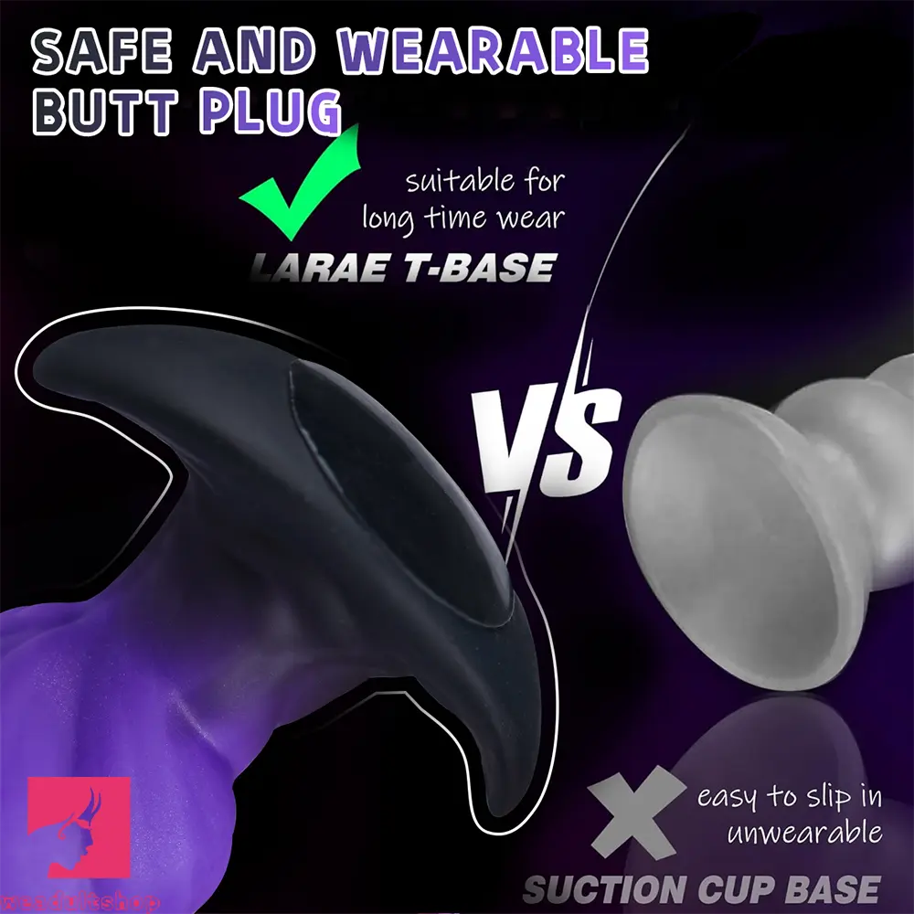 6.88in Tentacle Silicone Soft Fantasy Dildo For G-Spot Stimulation Cock