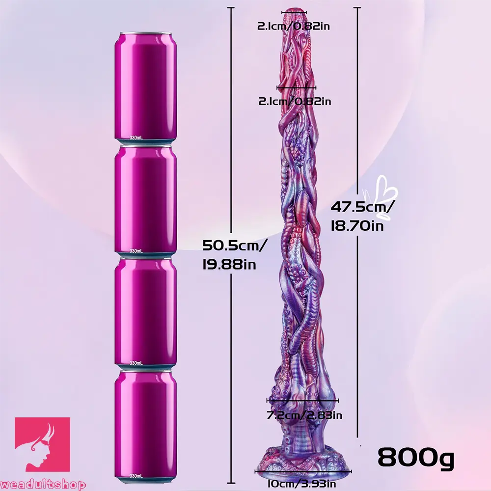 19.88in Huge Long Odd 1080P HD Video Photo Camera Endoscopy Dildo