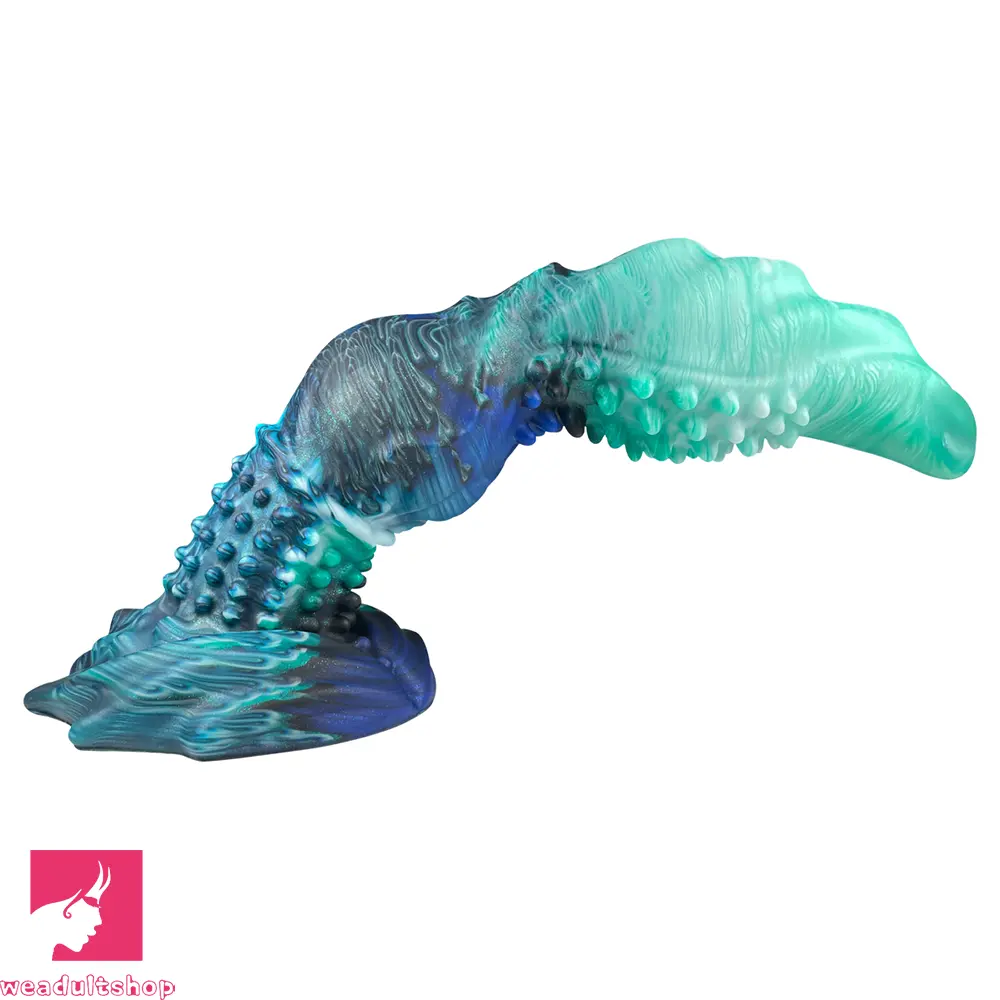 10.23in Monster Fantasy Silicone Spiked Dildo Soft Erotic Tool For Pleasure