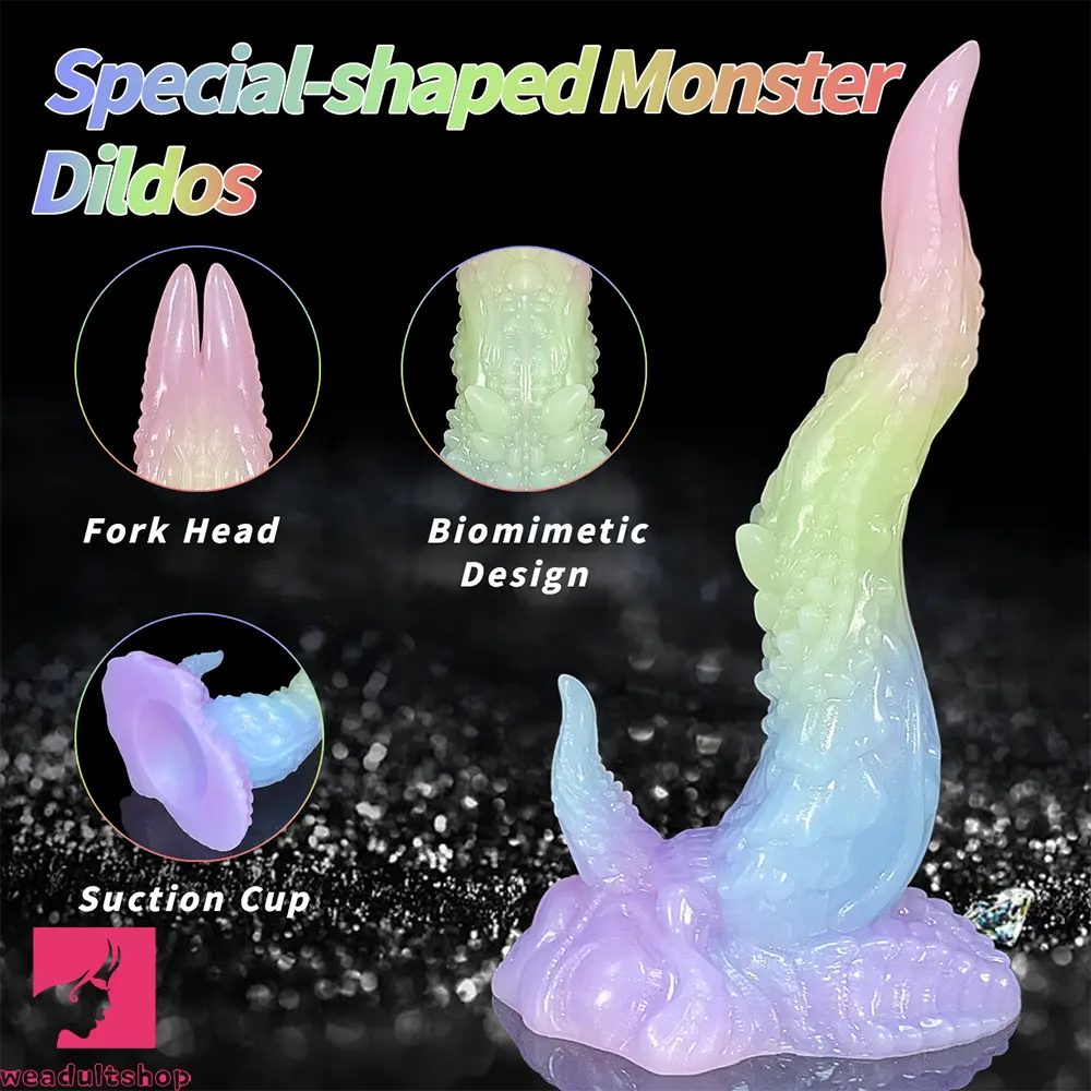8.46in 9.25in Monster Fantasy Silicone Dildo Massage For Women Love