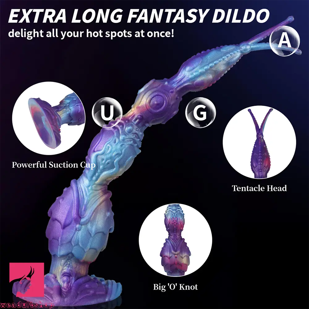 14.56in Huge Long Fantasy Monster Dildo Highquality Silicone Soft Penis