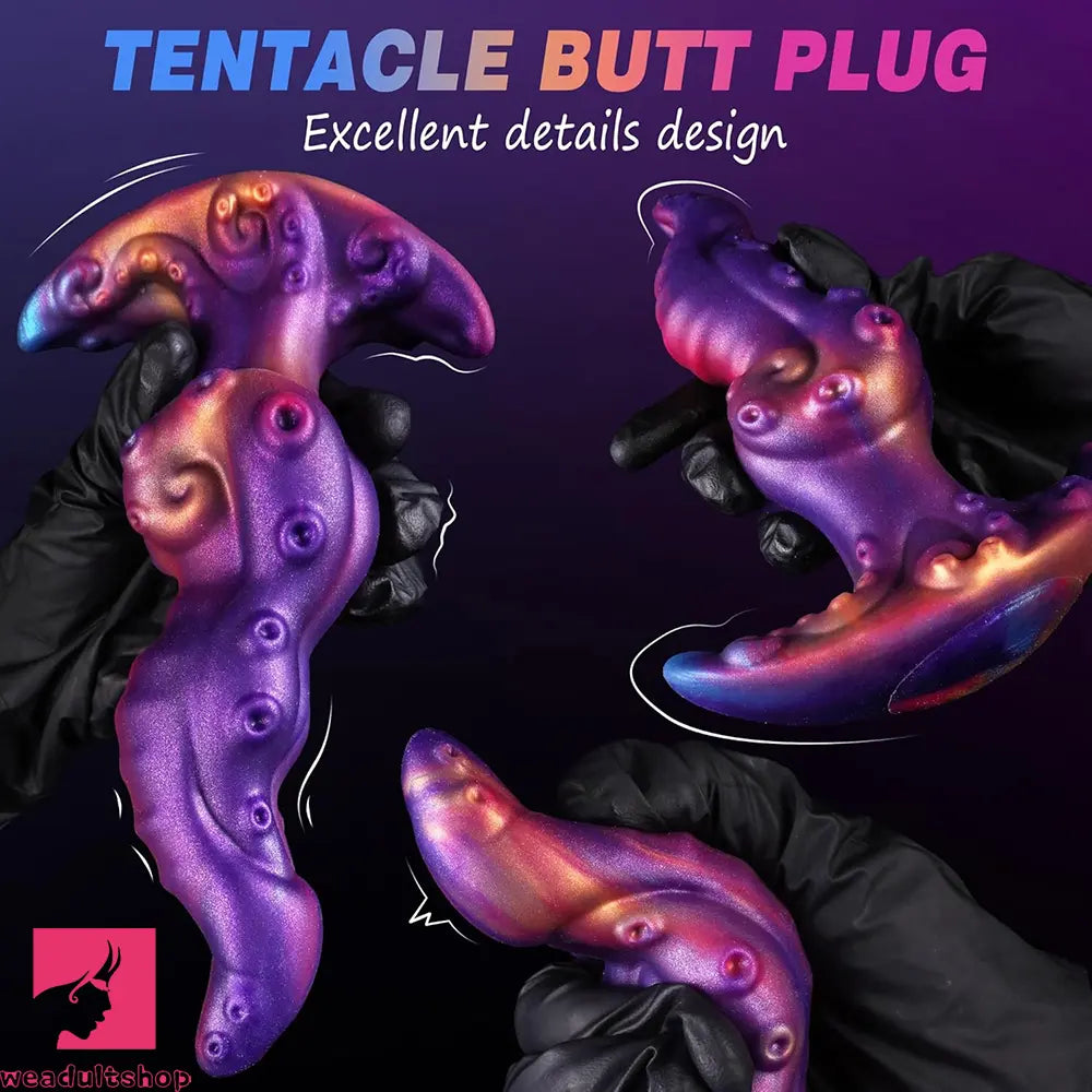 7.1in Tentacle Fantasy Odd Knot Soft Dildo Adult Sex Toy For Masturbation