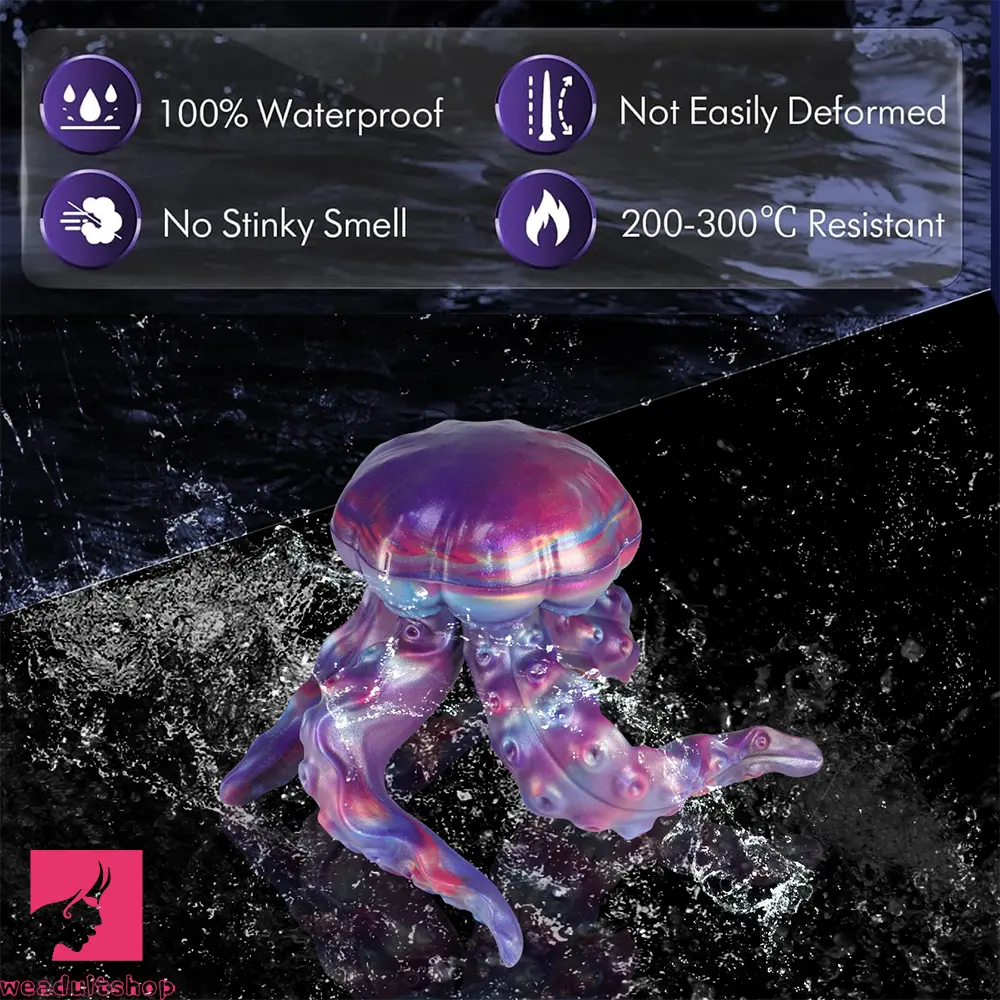 5.82in 7.87in Tentacle Dual Heads Silicone Dildo Anal Expansion Sex Cock