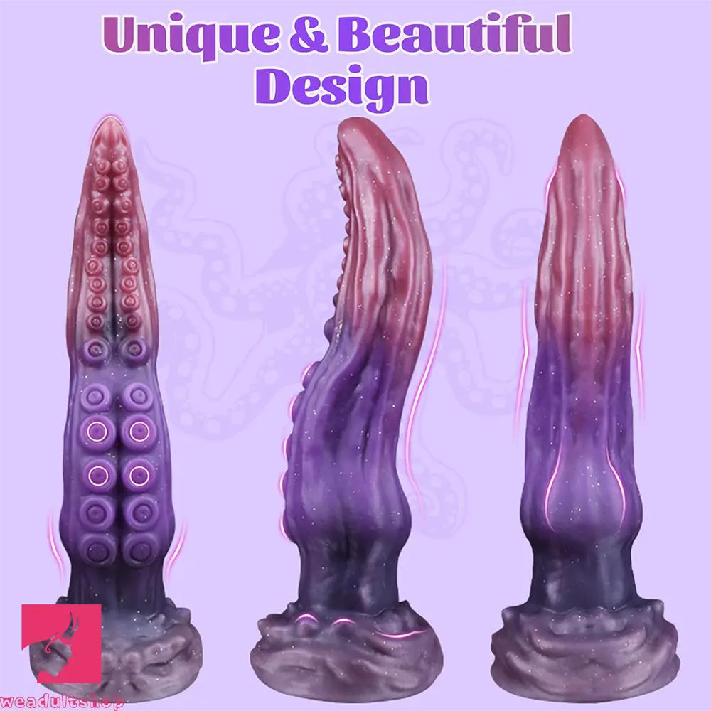 10in Tentacle Odd Silicone Soft Large Dildo Male Penis Masturbator Toy