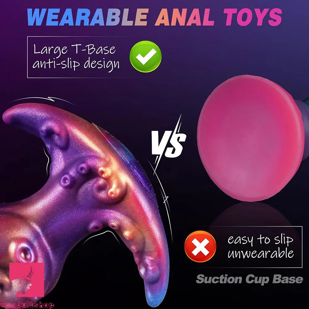 7.1in Tentacle Fantasy Odd Knot Soft Dildo Adult Sex Toy For Masturbation