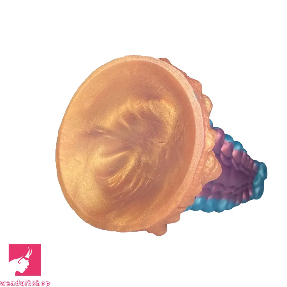 7.87in Tentacle Caterpillar Penis Fantasy Silicone Soft Dildo For Massage