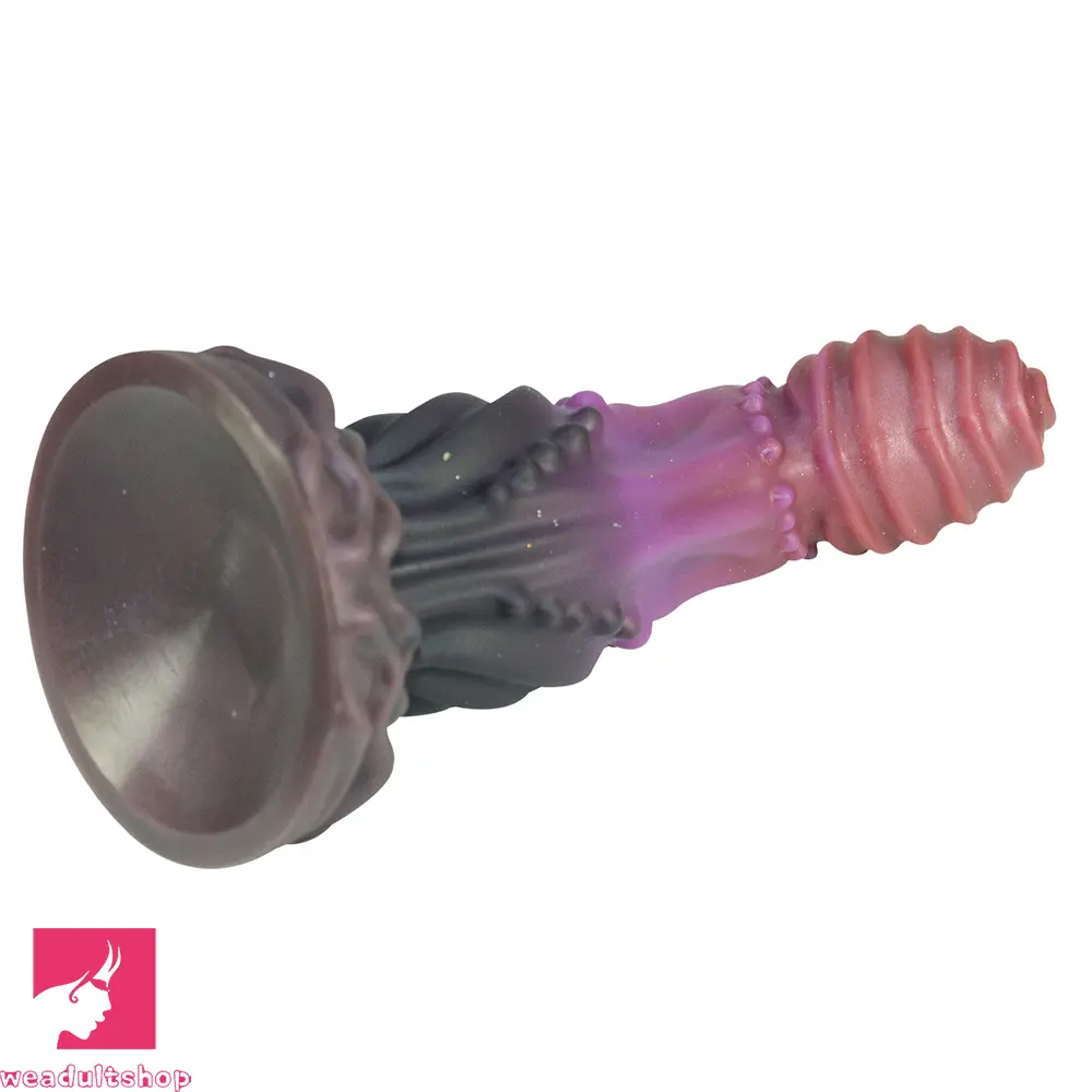 8in Luminous Fantasy Silicone Soft Big Dildo Manual Climax Bed Cock Love