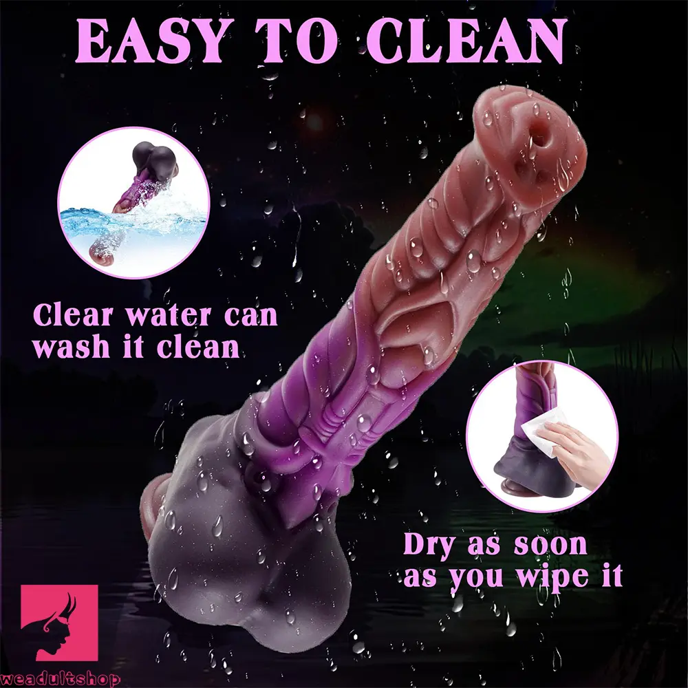 9.6in Horse Cock Fantasy Monster Big Dildo For Stimulation Women Men