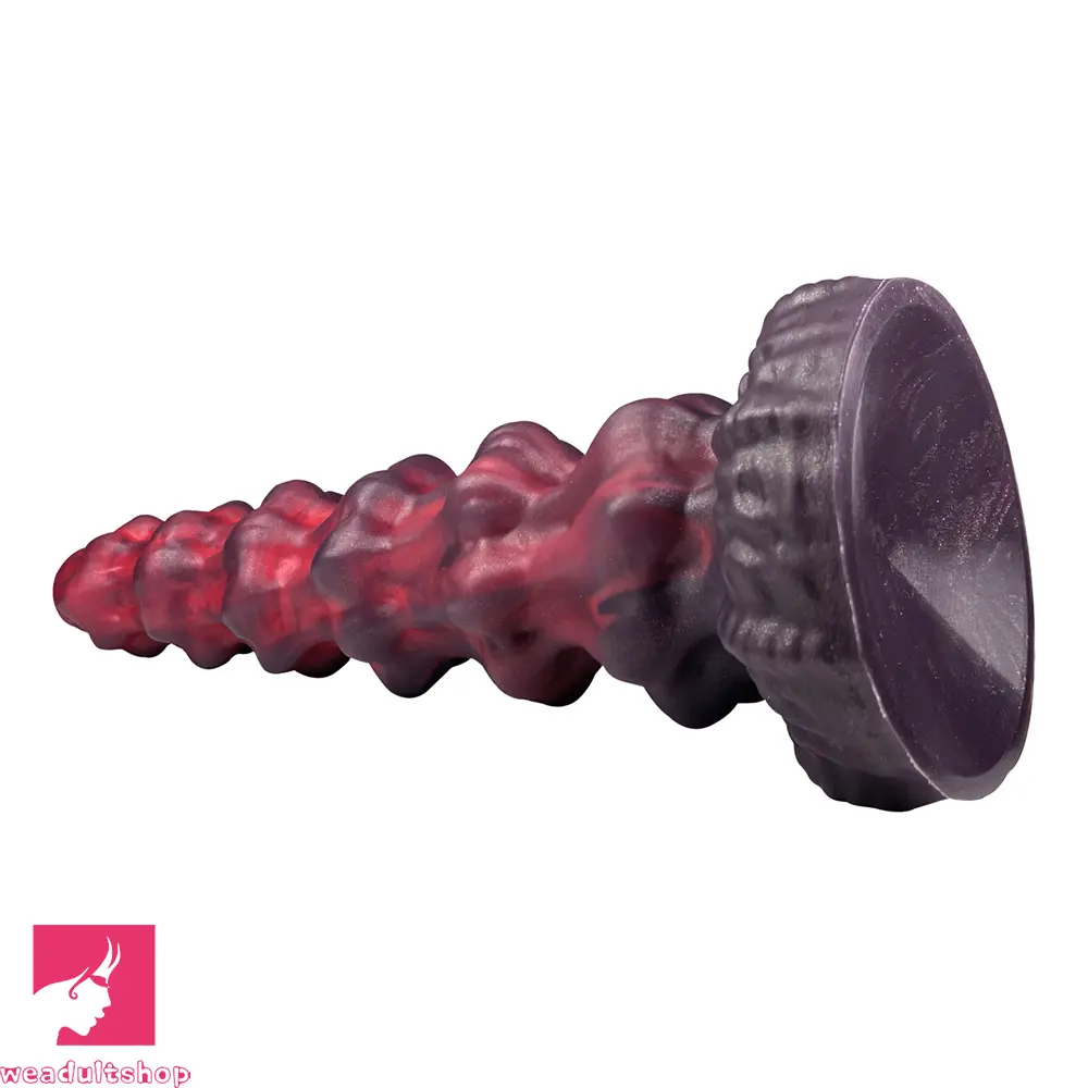 10.04in Monster Silicone Big Odd Dildo Anal Clit Expansion Sex Cock