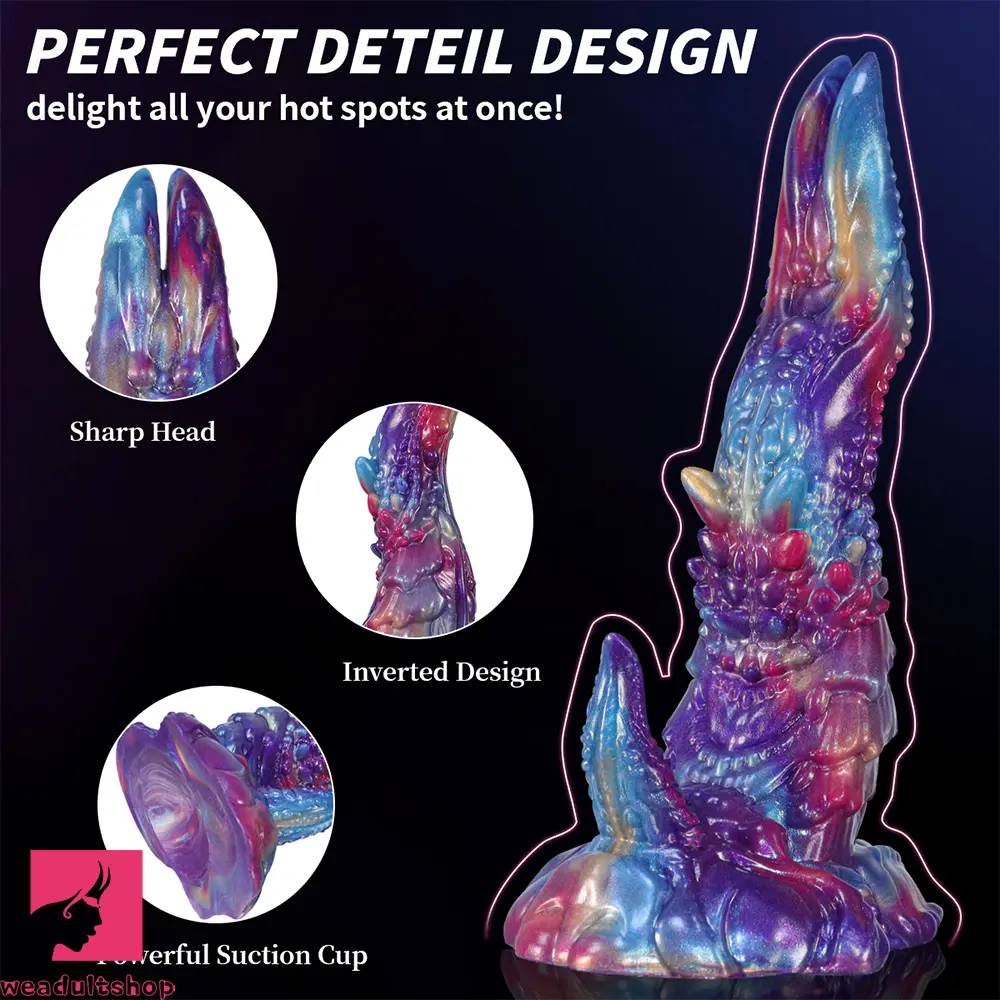 8.46in 9.25in Monster Fantasy Silicone Dildo Massage For Women Love