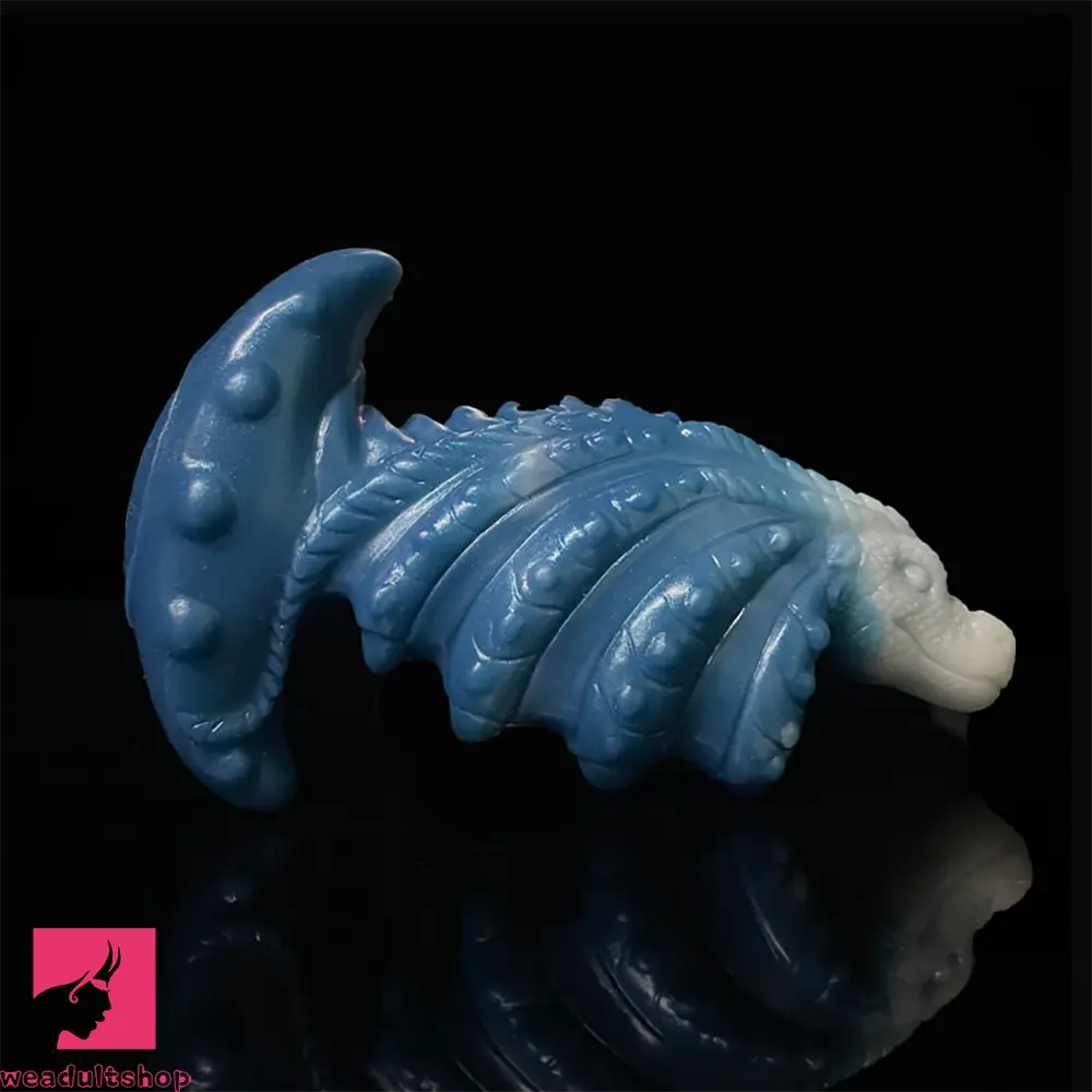 4.53in Small Fish Design Spiral Fantasy Dildo For Clit G-Spot Pleasure