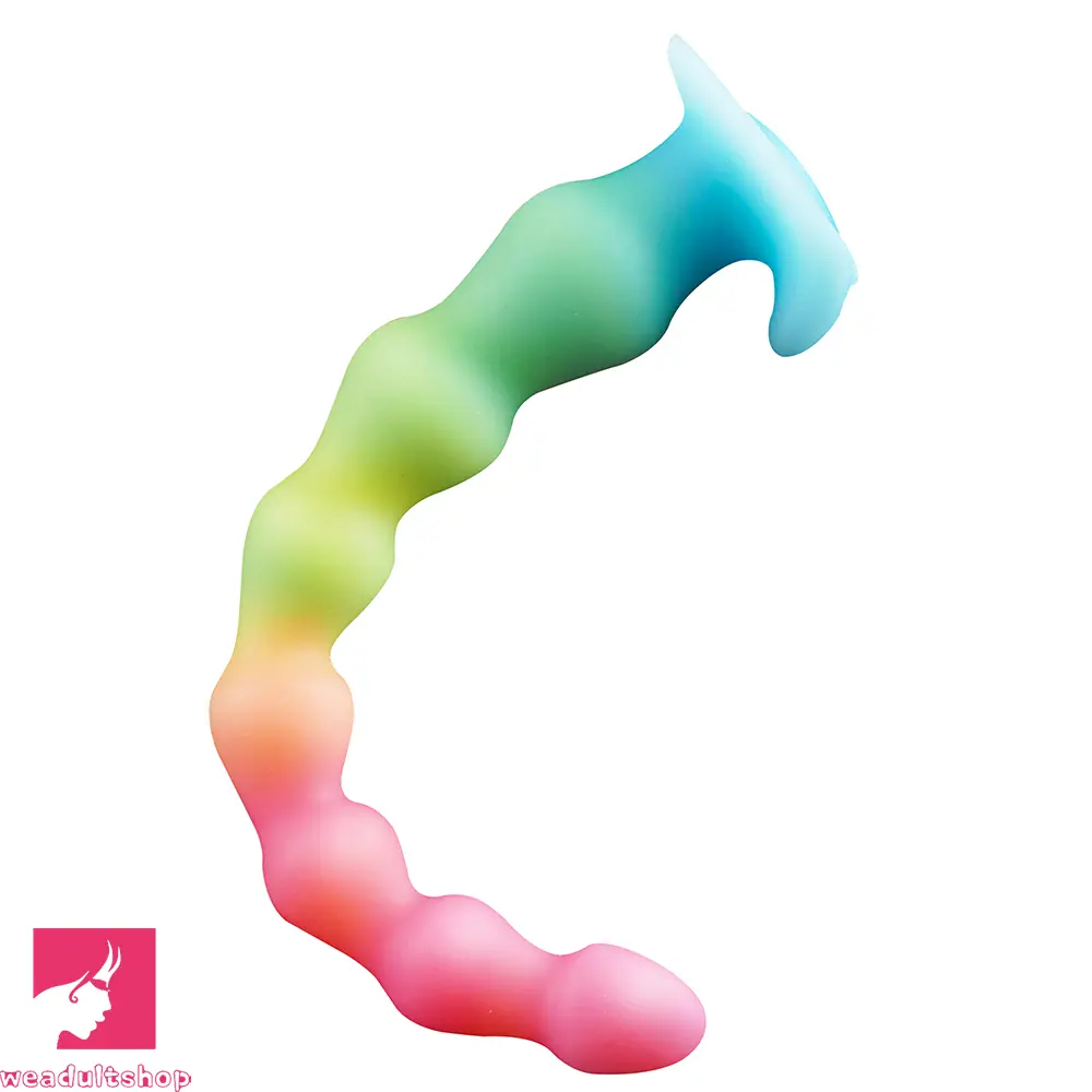 14.17in Long Beads Silicone Soft Luminous Dildo Adult Pleasure Sex Cock