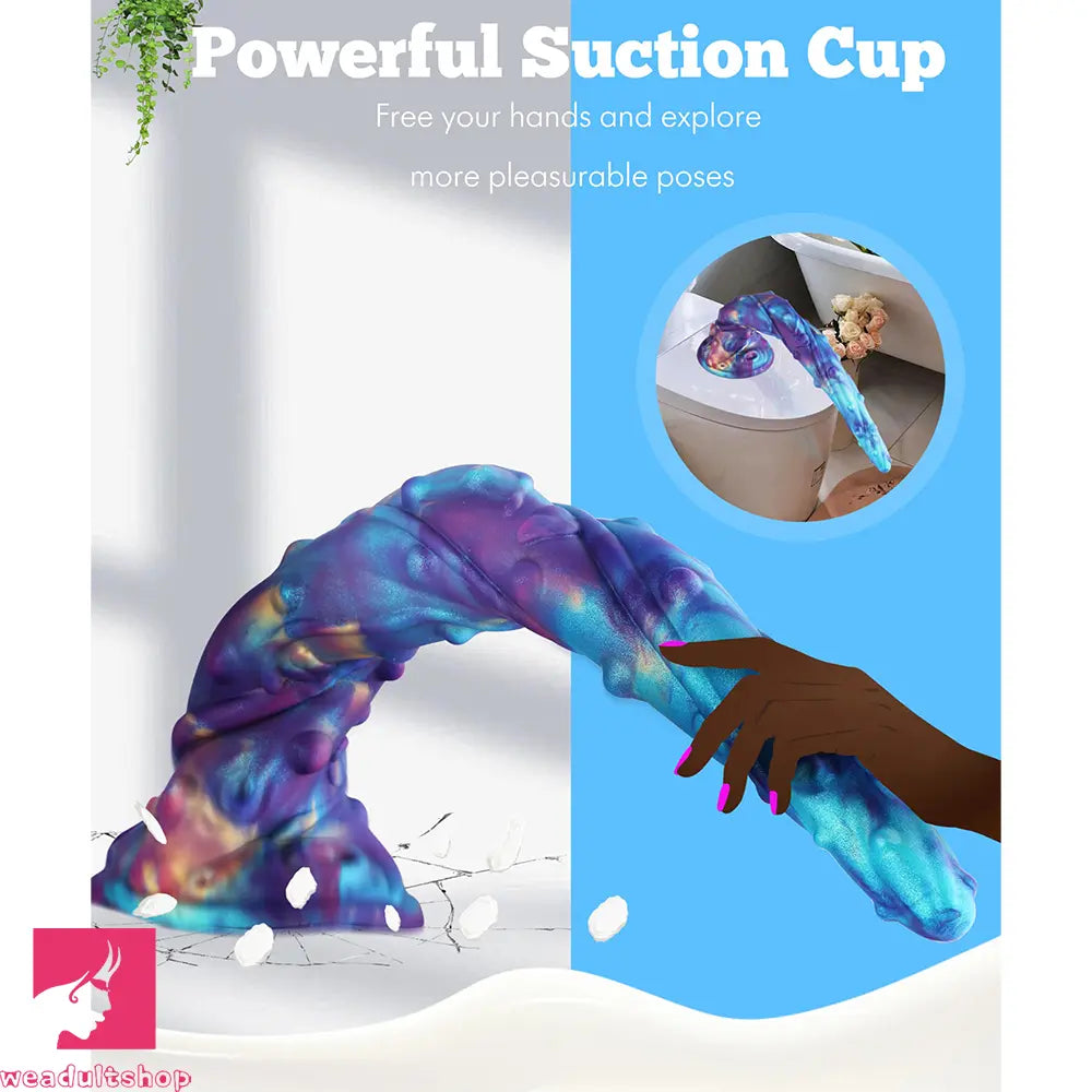 18.9in Monster Fantasy Long Huge Tentacle Dildo Penis Adult Cock Toy